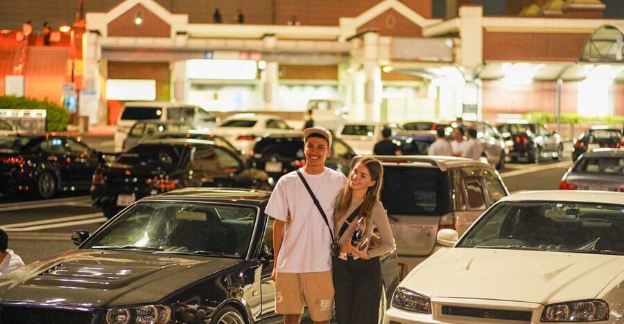 【R34】Tokyo:Private Daikoku tour in Modified R34 - The biggest caution: the exact car can change