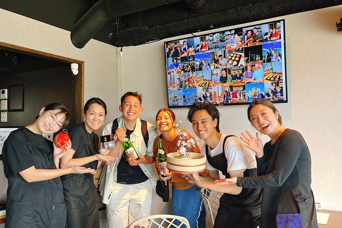 Ramen and Sushi Cooking Class with Sake Pairing Set in Tokyo - Sake pairing turns lunch into a proper tasting experience