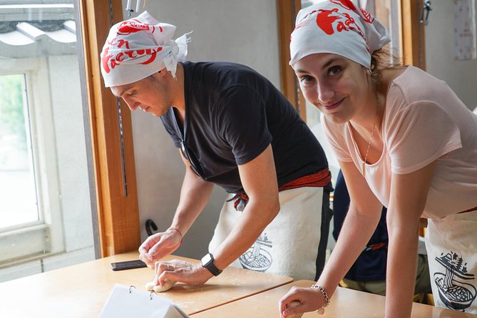 Ramen Cooking Class at Ramen Factory in Kyoto - Mixing broth and choosing your flavor