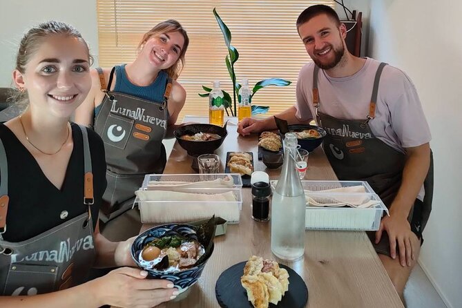 Ramen & Dumpling Cooking in Tokyo with Chef/Vegan possible - From Ekoda Station to a Tokyo Home Kitchen