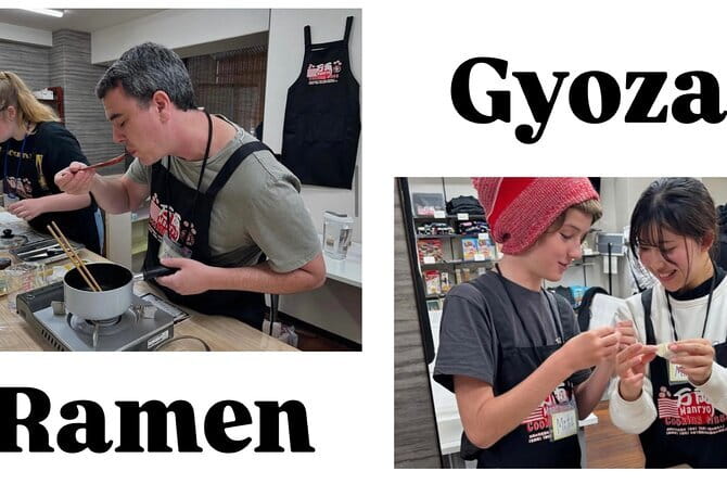 Ramen Gyoza Onigiri Japanese Cooking Class in Kyoto - Chef Nori and the teaching team