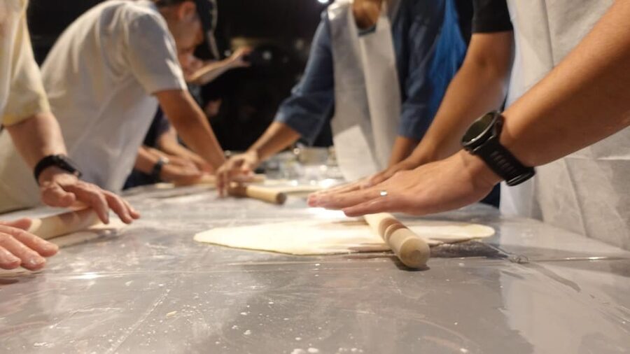 Ramen Making from Scratch +Akihabara Tour –Cooking Class - Seeing ramen ingredients in a local supermarket