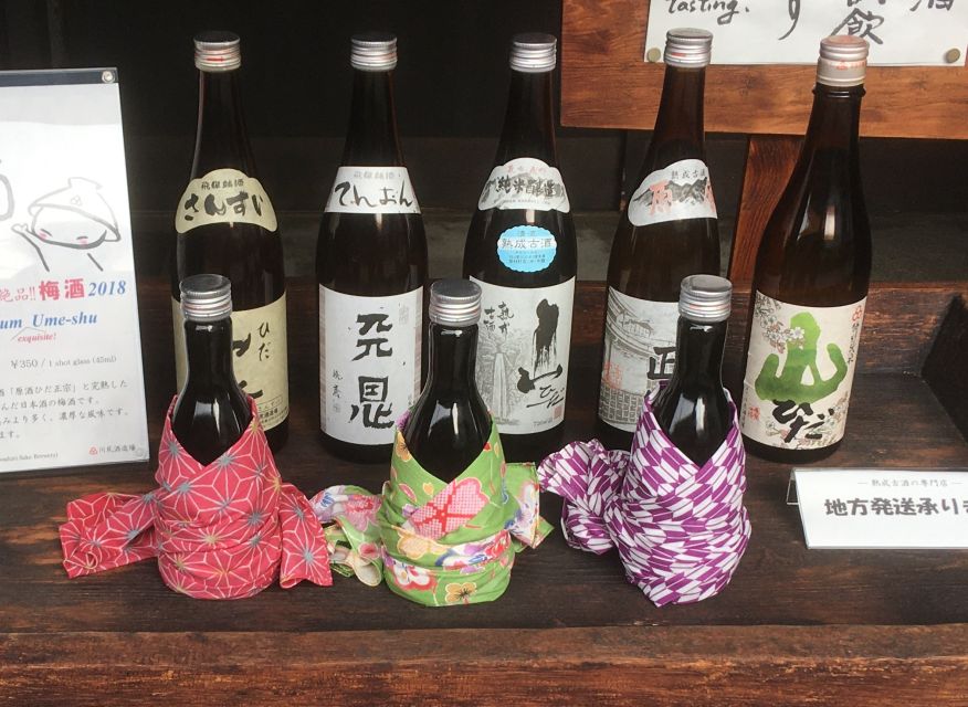 Sake Tasting: Educational Tour of Six Takayama Breweries - Booking details that affect your plans