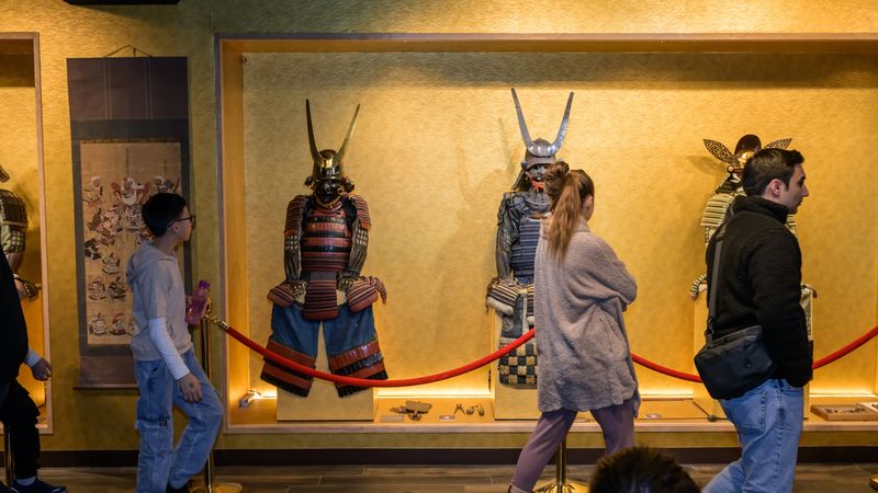 Samurai and Ninja Experience at the Samurai & Ninja Museum in Tokyo - Looking closely at armor, swords, and artifacts