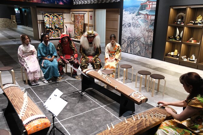 Samurai dress-up and shows, plus Tea Ceremony & Calligraphy - Calligraphy gives you something to make