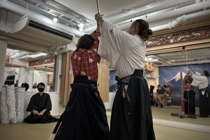 Samurai Training with Modern day Musashi in Kyoto - Watching Yushin Sensei’s two-katana performance