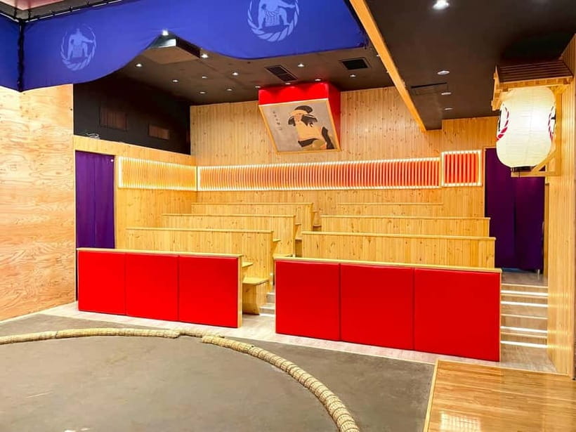 Sapporo: Sumo Show Experience with Japanese food & Photo - The food, photo, and gift bag value