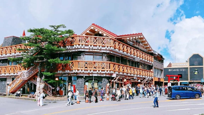 [Seasonal Limited] Mt. Fuji 5th Station &Hot Spring Day Tour - The weekday choice: hot spring or Gotemba shopping