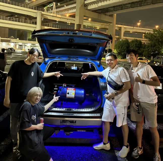 Secret Car Meet: R34 Skyline Car Club Membership - APIT AUTOBACS, Tokyo Tower, and the route home