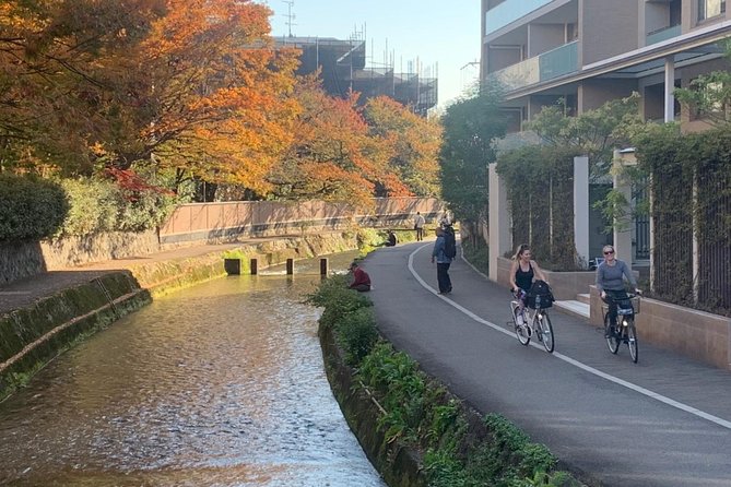 Secret Eastern Kyoto Biking Adventure - Heian Shrine and the great red torii