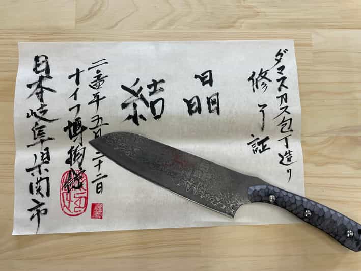 Seki: Samurai Knife Making Experience at the Knife Museum - Choosing and shaping your own knife