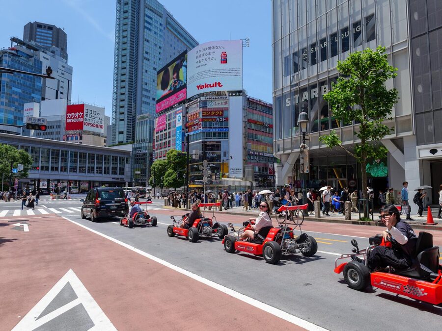 Shibuya#2 Go Karting Tour with Funny Costume - Who will enjoy this most