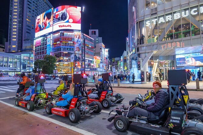 Shibuya Go Karting Tour with Funny Costume - A one-hour drive through Shibuya’s main streets
