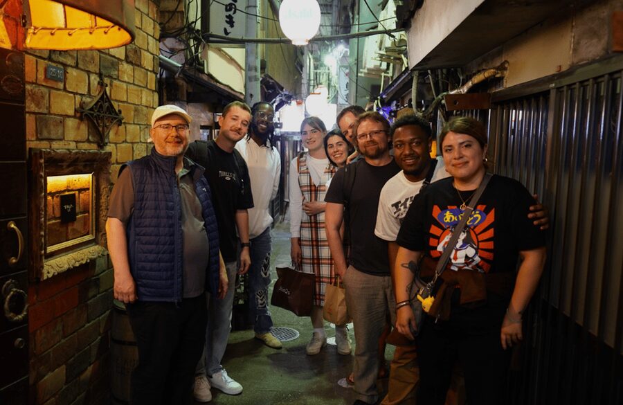 Shibuya: Local Bar & Izakaya Crawl - Stop three: karaoke with a friendly group