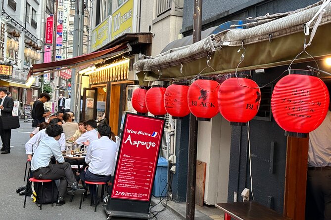 Shimbashi Tastes & Stories A Culinary Foodie Tour By Local Guide - New Shimbashi Building and Tanuki Alley