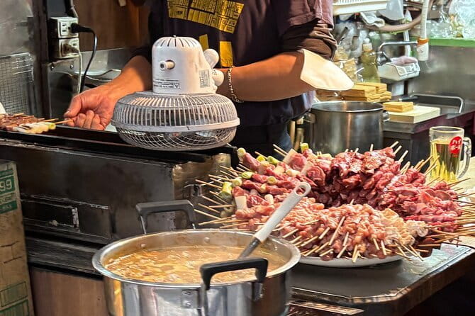 Shinjuku: Food Tour – 15 Dishes & 3 Drinks at 4 Eateries - The food and drinks: broad variety, flexible details