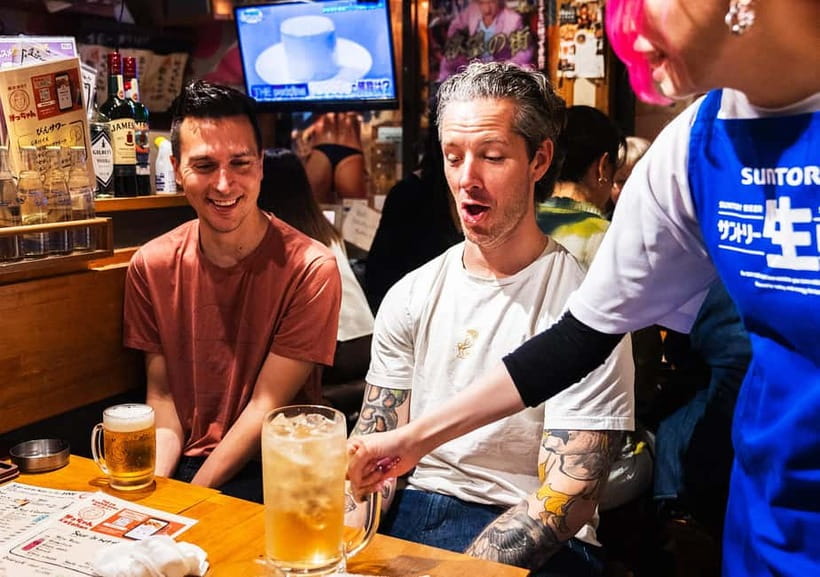 Shinjuku: Food Tour - 15 Dishes at 4 local eateries - Golden Gai: tiny bars and a different side of Tokyo