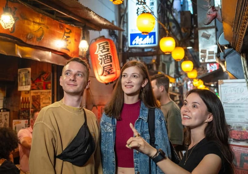 Shinjuku: Food Tour - 15 Dishes at 4 local eateries - Omoide Yokocho: a close-up look at old-style Shinjuku