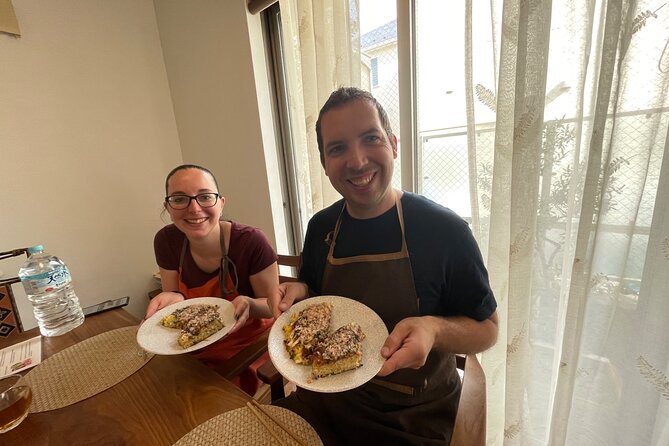 Small-Group Osaka-Style Okonomiyaki Cooking Class - Mixing, layering, and flipping your own okonomiyaki