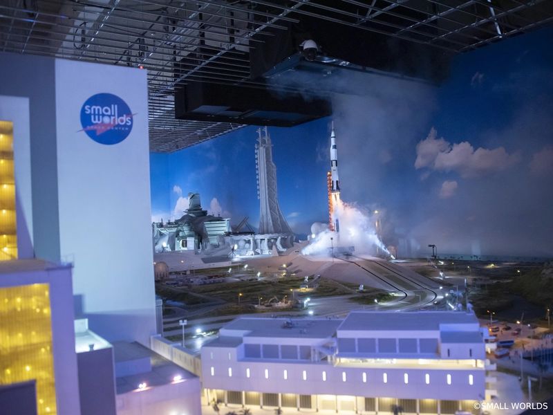Small Worlds Tokyo Ticket - Spacecraft, Evangelion, and Sailor Moon
