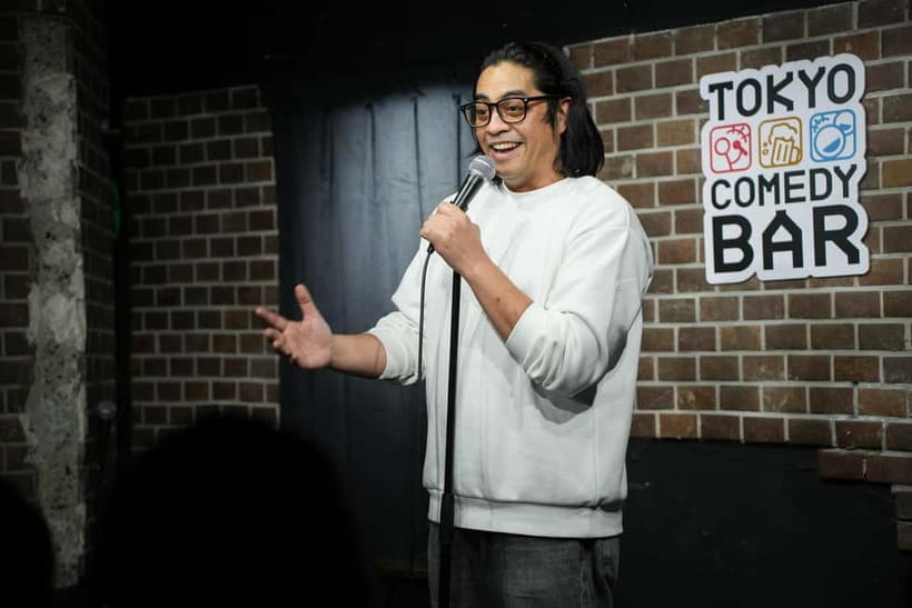 Stand-Up Comedy in Shibuya (English) - Finding Tokyo Comedy Bar beside the Scramble crossing