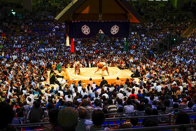 Sumo Tournament Experience in Osaka - Meeting near EDION Arena Osaka at 2:00 pm