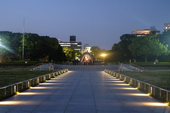 Sunset Walking Tour at Peace Park, Hiroshima - Meeting the guide at the Atomic Bomb Hypocenter