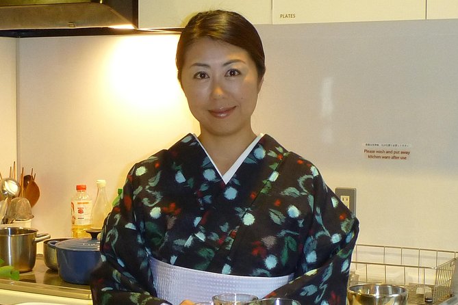 Sushi - Authentic Japanese Cooking Class - the best souvenir from Kyoto! - Eating Your Work With Tea and an Aperitif