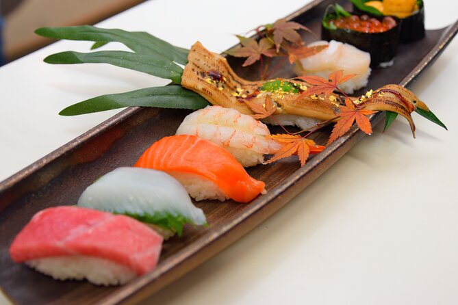 Sushi Making Experience Luxury Course in Nara - Grating fresh wasabi and choosing your toppings