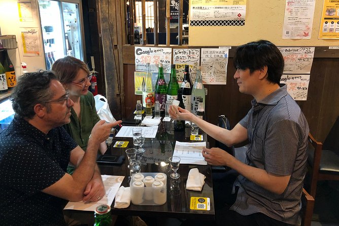 Tasting All Types of Sake with Sommelier - Starting at 4:00 pm in Shinjuku 3 Chome
