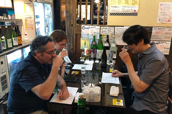 Tasting All Types of Sake with Sommelier - The Short Walk to the Sake Bar