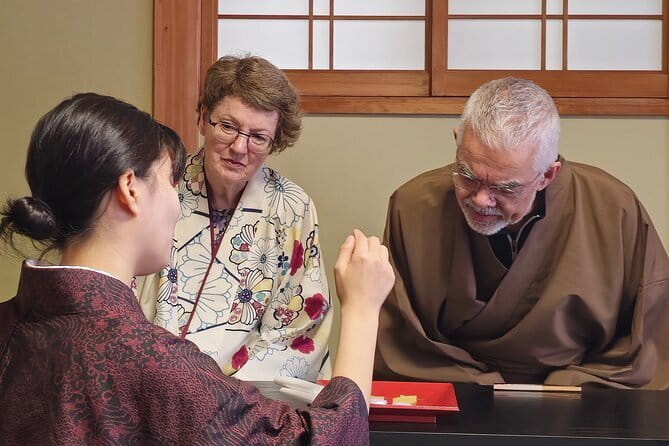 Tea Ceremony in 150 Years Old Townhouse with Tables and Chairs - Making your own bowl of Uji matcha