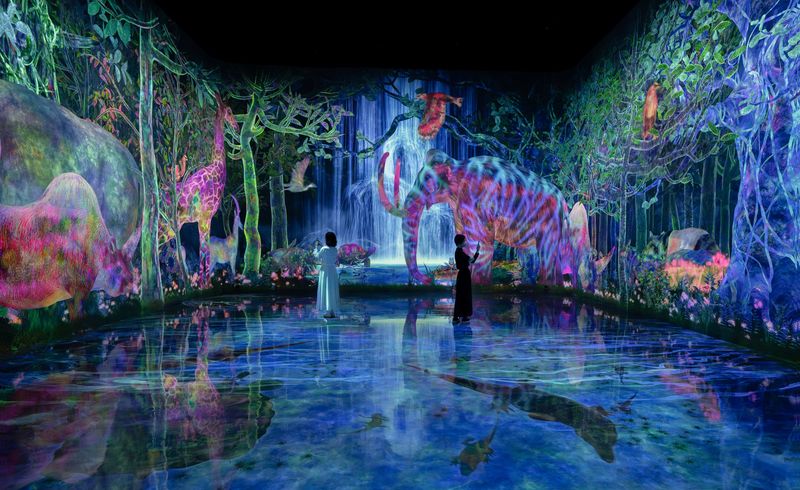 teamLab Planets TOKYO Ticket - Flowers, lights, and a garden of glowing forms
