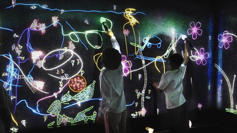 teamLab Planets TOKYO Ticket - From the shoe lockers to the first rooms
