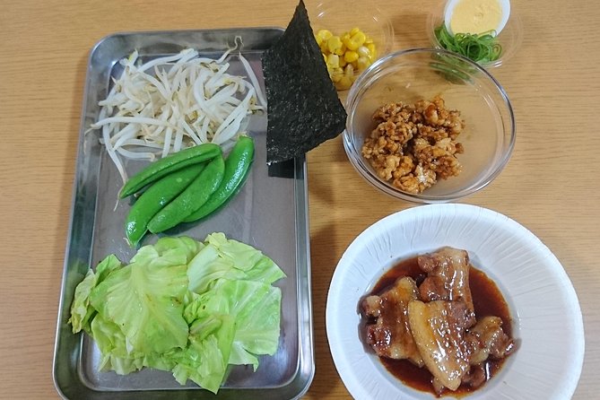 Three Types of Ramen Cooking Class in Osaka - Salt ramen: pork, bean sprouts, and seaweed
