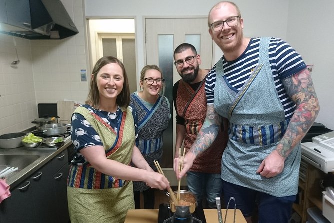 Three Types of Ramen Cooking Class in Osaka - Soy sauce ramen: cabbage, greens, and corn