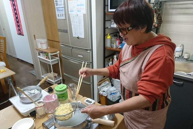 Three Types of Ramen Cooking Class in Osaka - Miso ramen: spicy chicken, egg, and green onion