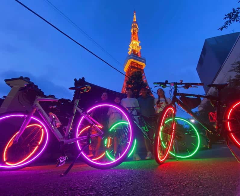 Tokyo: 2-Hour Night Bike Tour of the City's Hidden Gems - Omotesando’s Seasonal Lights