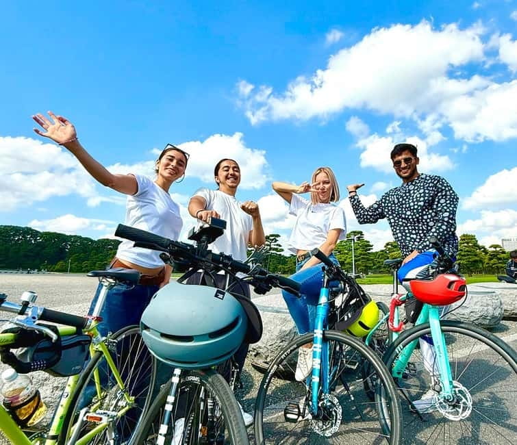 Tokyo: 3-Hour Bike or E-Bike City Highlights Tour - Hibiya Park and the Imperial Palace area