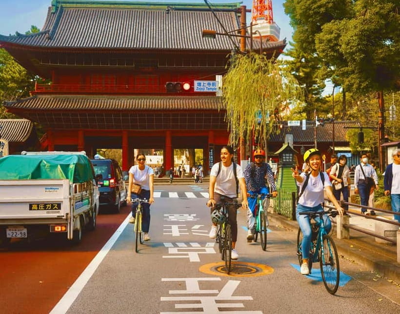Tokyo: 3-Hour Bike or E-Bike Tour of City's Hidden Gems - Why cycling works so well in central Tokyo