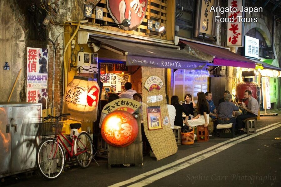 Tokyo: 3-Hour Food Tour of Shinbashi at Night - Ending with dessert and the option of karaoke