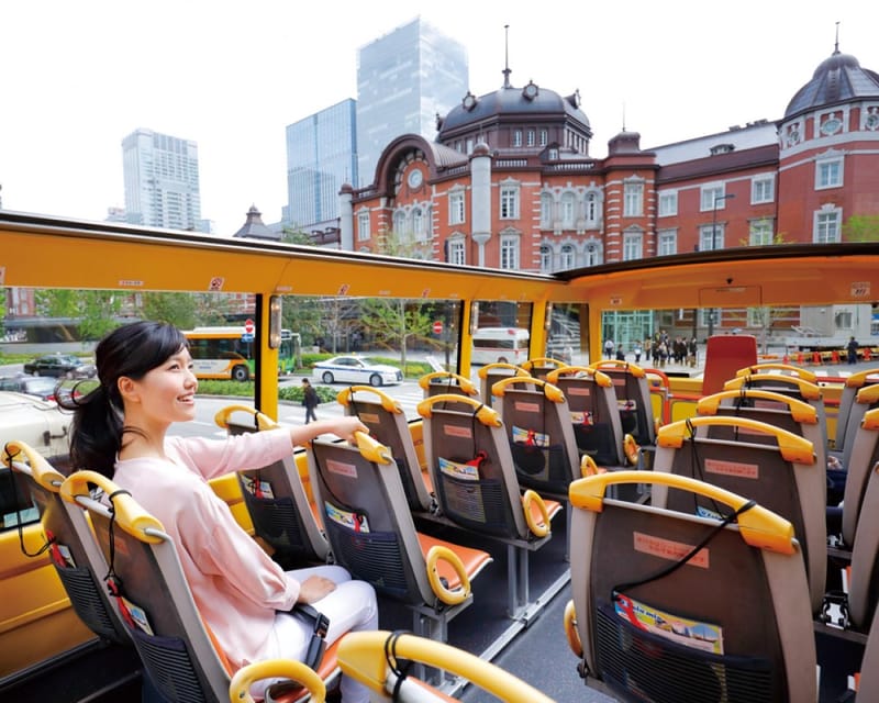Tokyo: 60min Panoramic Open Top Bus Tour with Audio Guide - Why this short Tokyo ride is useful