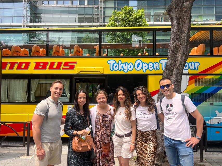 Tokyo: 60min Panoramic Open Top Bus Tour with Audio Guide - Crossing Rainbow Bridge into Tokyo Bay