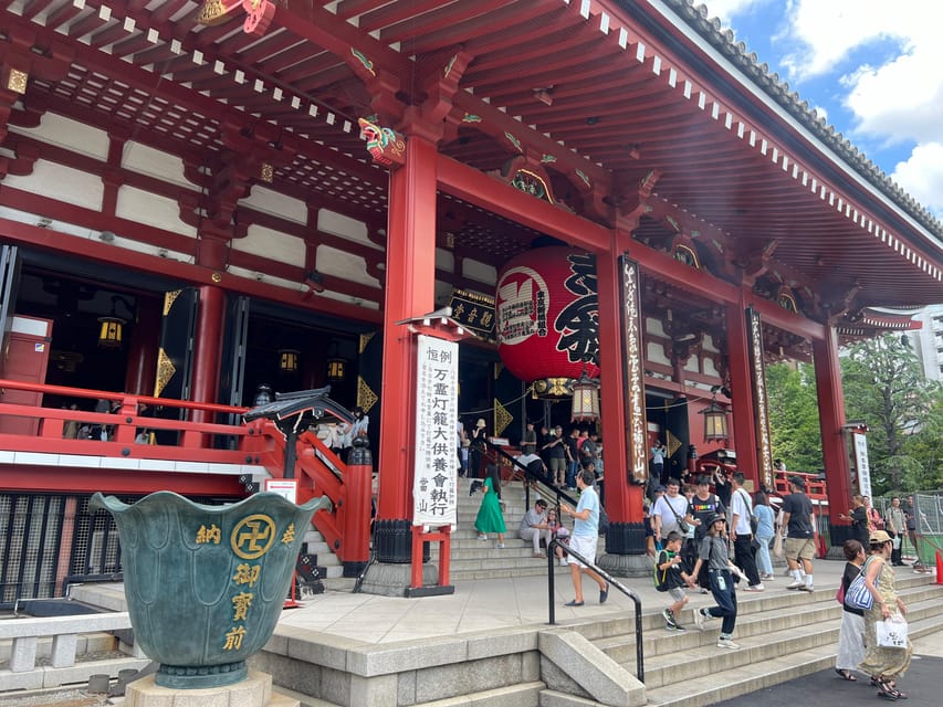Tokyo: Asakusa and Tokyo’s Oldest Temple Senso-ji Tour - Nakamise Street: snacks, souvenirs, and a living approach