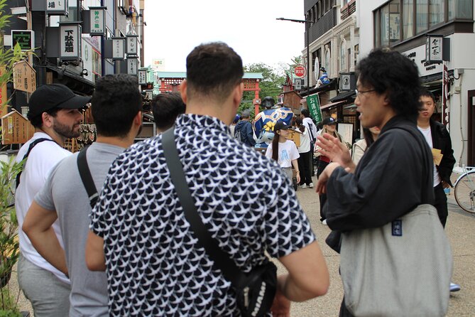 Tokyo: Asakusa Walking Tour with Japanese Comedian - Asakusa Shrine beside a Buddhist temple