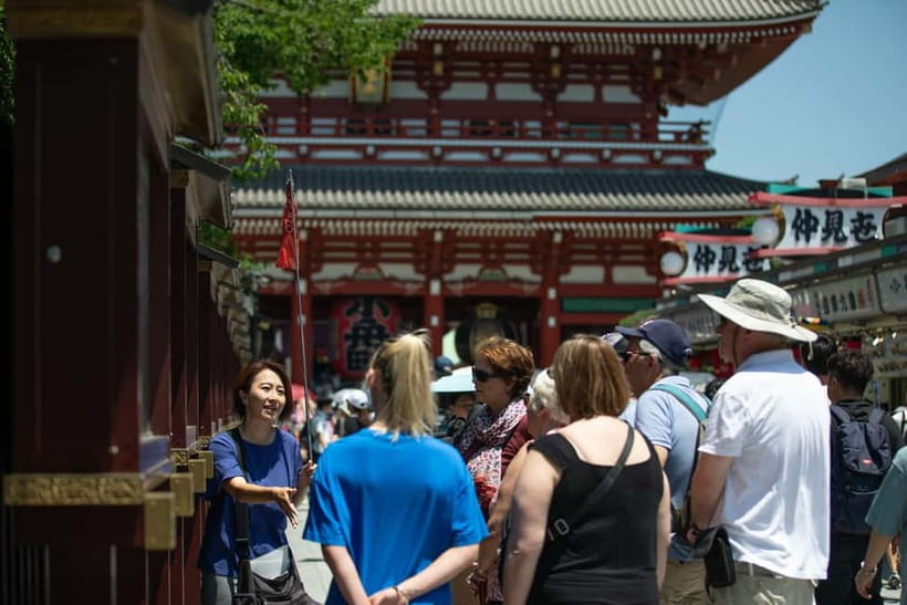 Tokyo: Asakusa Walking Tour with Sensoji Temple Visit - Nakamise Street, where the approach becomes a marketplace