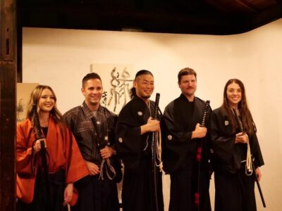 Authentic Samurai Experience in a Private Space.