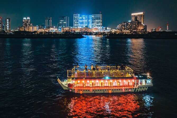 Tokyo Bay Yakatabune Dinner/Day Cruise with Japan Show and Drinks - Sukiyaki Dinner With a Tokyo Bay View