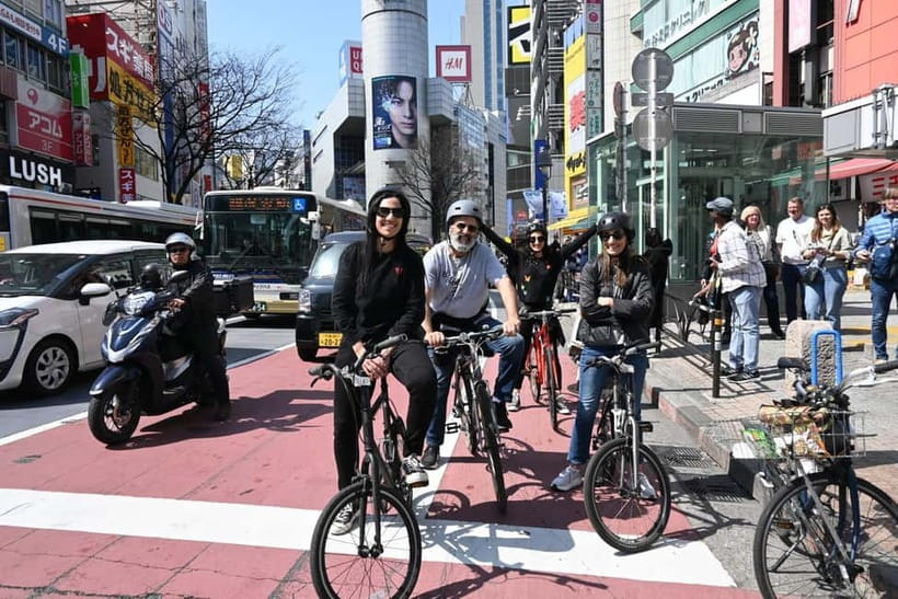 Tokyo Bike Tour: Shibuya, Harajuku & Hidden Gems - Yoyogi Park and the first quiet roads