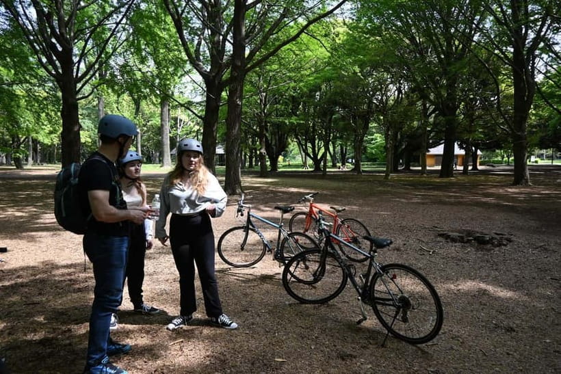 Tokyo Bike Tour: Shibuya, Harajuku & Hidden Gems - Meeting at Umayamichi Park near Yoyogi